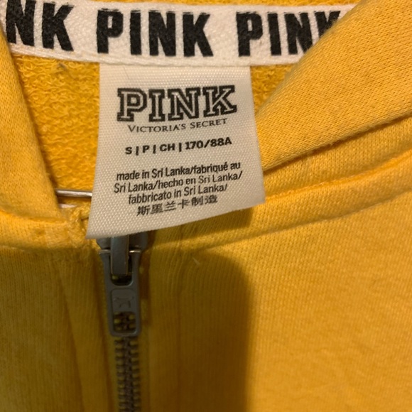 Victoria’s Secret PINK zip up HOODIE - Picture 3 of 4